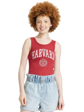 Women's Brand Logo Printed Top,Red
