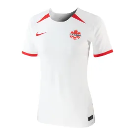 Women's Canada Women's National Team 2023/24 Nike Away Replica Jersey - White