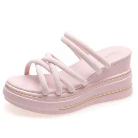 Women's Fashion High-Heel Platform Sandals - GlamzLife